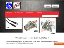 Tablet Screenshot of jamelectronic.com